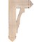 Ekena Millwork Balboa Arts & Crafts Smooth Bracket, Douglas Fir, 5 1/2"W x 18"D x 30"H BKT06X18X30BOA03SDF - alternate 2